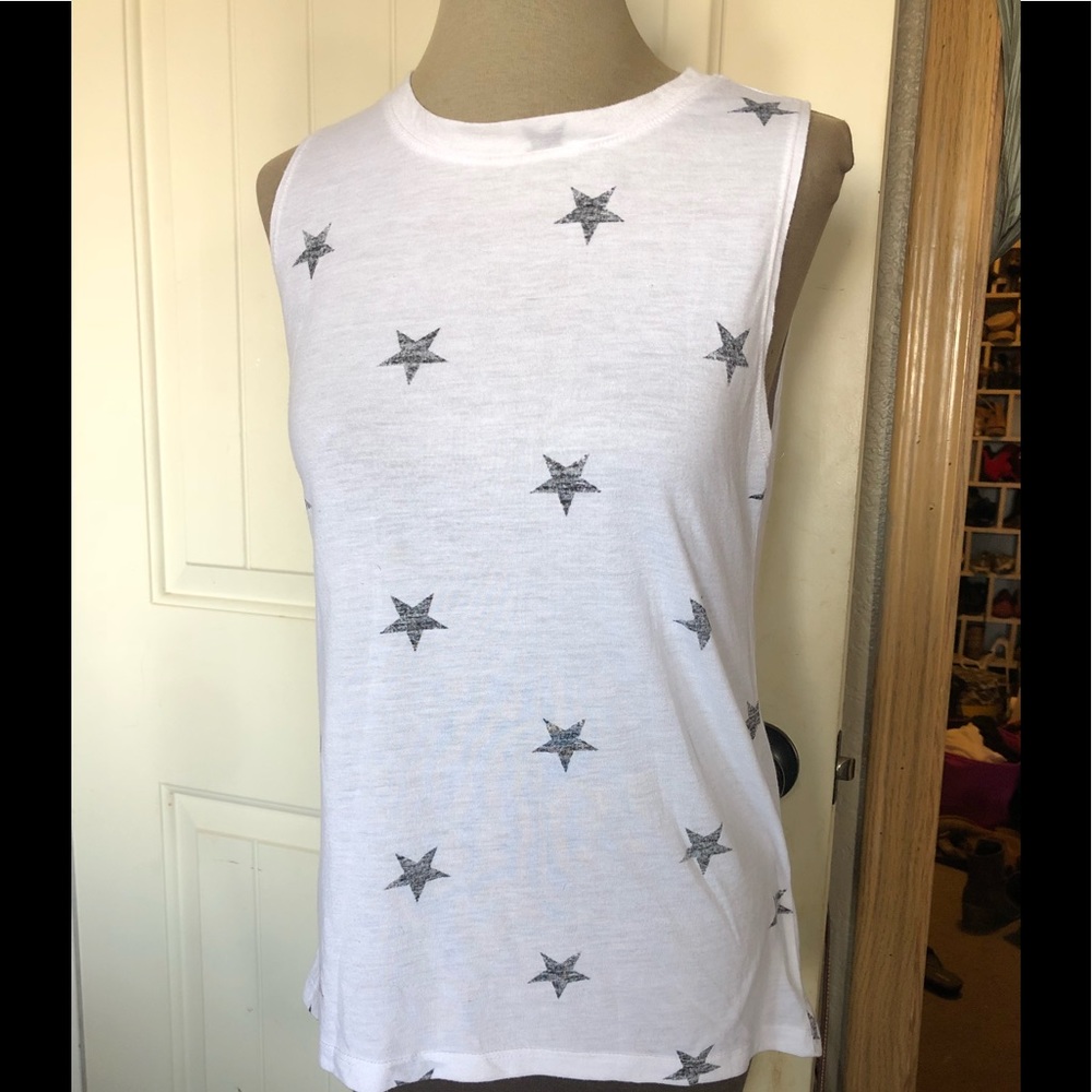 Crew neck muscle shirt /Top